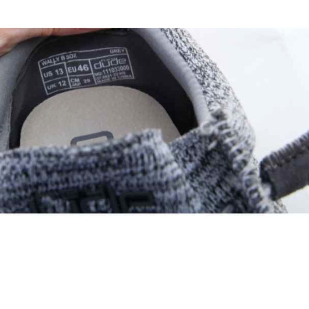 nwob hey dude sneakers shoes wally b sox  slip on mens casual sz 13 eur 46 - Picture 8 of 9